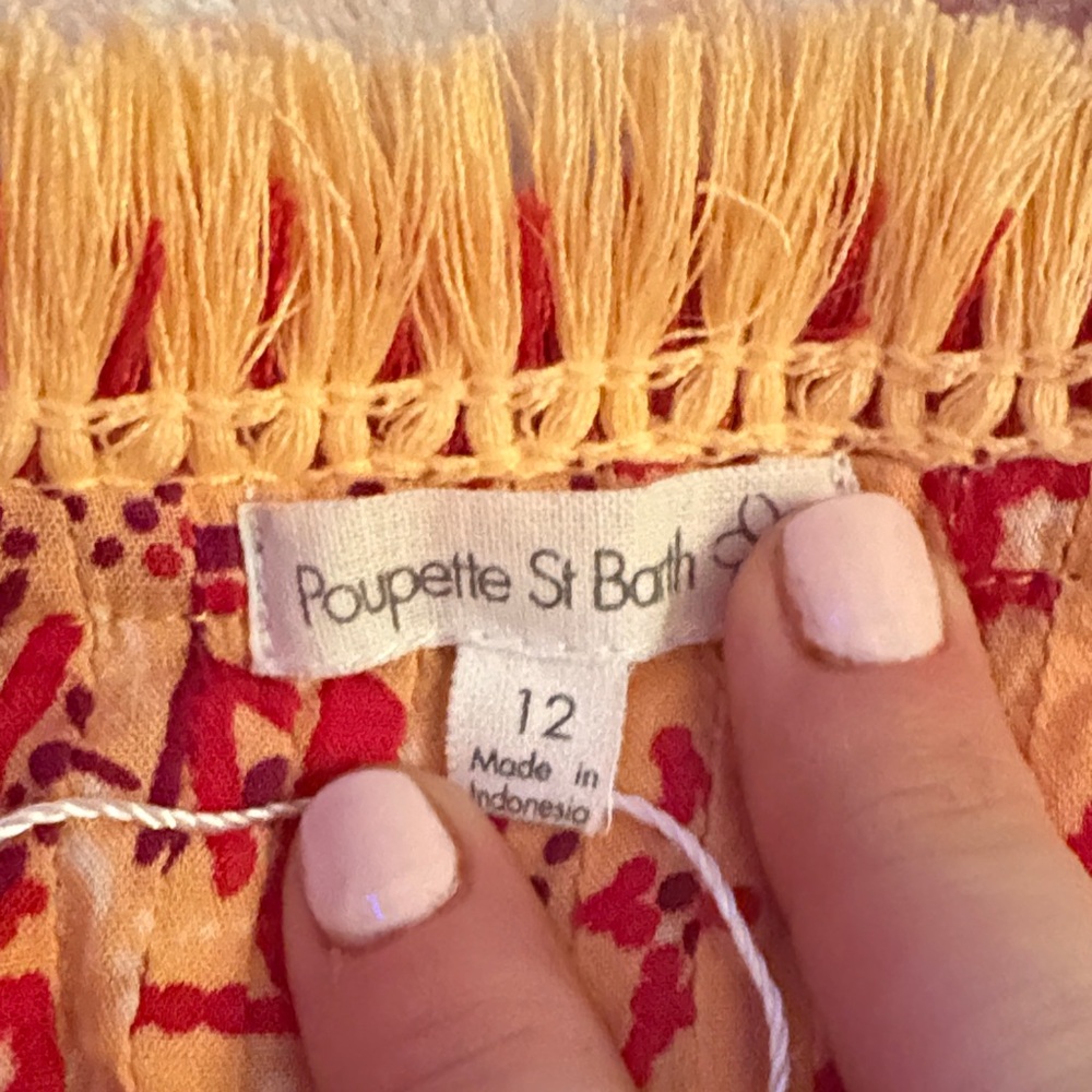 Kids poupette dress/coverup! Size 12 in girls - Picture 2 of 4